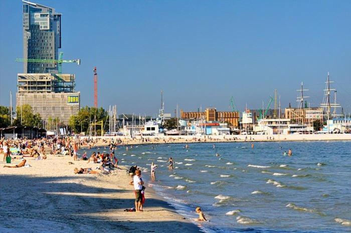 Appartement Sea Towers à Gdynia Extérieur photo